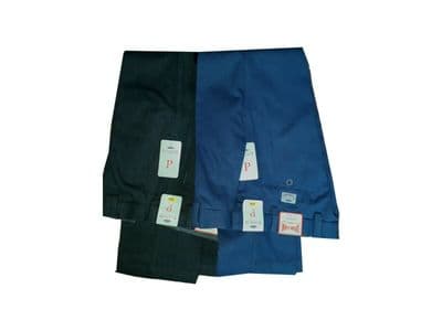 CHINO TROUSERS EXPANDABLE WAIST FINE RIBBED COTTON RICH CASUAL FORMA WEAR