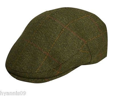 Classic style tweed cap