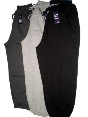FLEECE JOGGING BOTTOMS 'JOGGERS' SIZES 3XL,4XL,5XL
