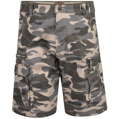 Kam Big King Size Shorts Army Camo Cargo Desert Hunting Hiking Walk KBS  329
