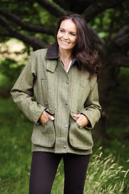 Ladies Derby Tweed   Quilted Country Richmond Jacket, Coat