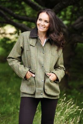 Ladies Derby Tweed  Quilted Country Richmond Jacket, Coat
