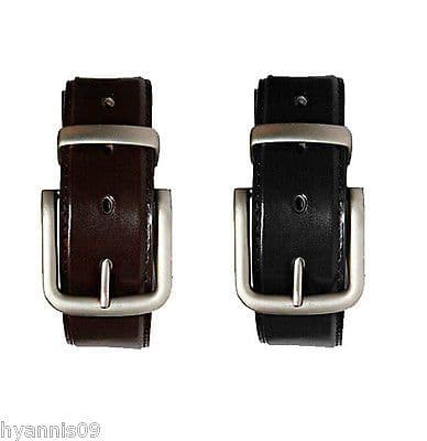Leather Bonded Mens Belts size M L XL 2XL Black & Brown for Jeans & trousers