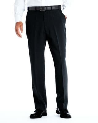 Men’s 25” Leg Expandable Waist Trousers – Self-Adjusting Fit