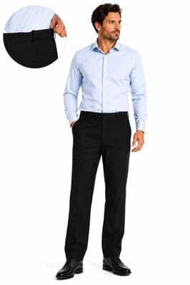 Men’s 25” Short Leg Thermal Expand-A-Band Trousers