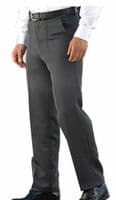 Men’s Cavalry Twill Expandable Waist Trousers – Smart Casual Comfort Fit
