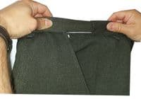 Men’s Cavalry Twill Expandable Waist Trousers – Smart Casual Comfort Fit