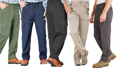 Mens Action Working Walking Casual Trousers  Walk/Work sizes-30 48 L 27 29 31 33