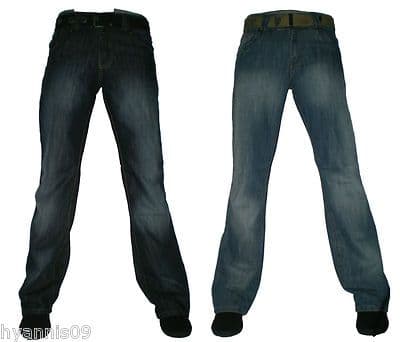 Mens Boot Cut Boot Leg Designer Zico Denim Jeans W 30 32 34 36 38 40  Aztec