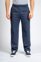 Carabou Open Hem Fleece Jogging Bottoms Mens Casual Joggers 27