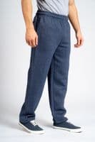 Carabou Open Hem Fleece Jogging Bottoms Mens Casual Joggers 27