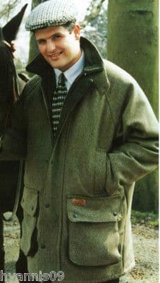 Mens  Derby Tweed Quilted Heavy Weight Field Country Jacket, Coat,