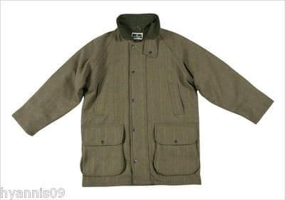 Mens Derby Tweed Quilted Hunting/Walking/ Fishing/ Shooting Country Jacket