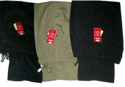 MENS ELASTICATED WAIST THERMAL LINED RUGBY TROUSERS/PANTS W32/48 leg 27