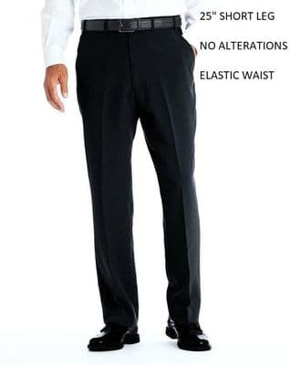 Mens Expandable Waist Trousers 25