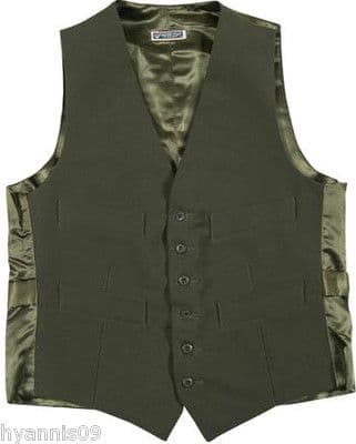 MENS MOLESKIN WAISTCOAT COUNTRY WEAR S M L XL 2XL