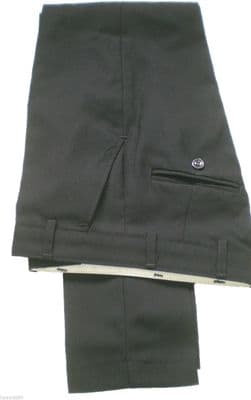 SCHOOL BLACK SLIM FIT BOYS KIDS YOUTH  TROUSERS PANTS WAIST 24