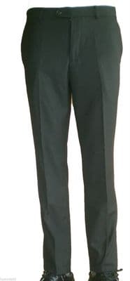 SCHOOL SLIM FIT BOYS YOUTH  ZIP POCKET TROUSERS PANTS WAIST 30