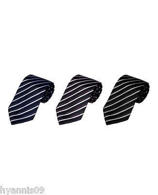 SILKY TIES FORMAL CASUAL WEAR Colours Black, Lilac and Blue