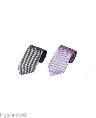 SILKY TIES FORMAL CASUAL WEAR Colours Grey & Pink
