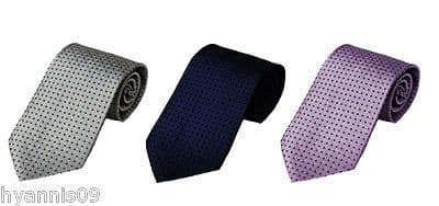 SILKY TIES FORMAL CASUAL WEAR Silver, Lilac and Black