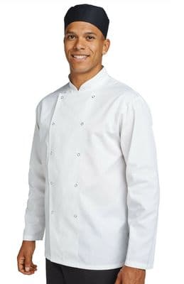Unisex Chefs Dennys  Long Sleeves White Chef Jacket DD70