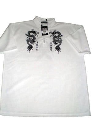 WHITE DRAGON  T SHIRT S/M, L/XL,2XL/3XL, 4XL/5XL