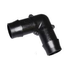 19mm Barbed Plastic Elbow