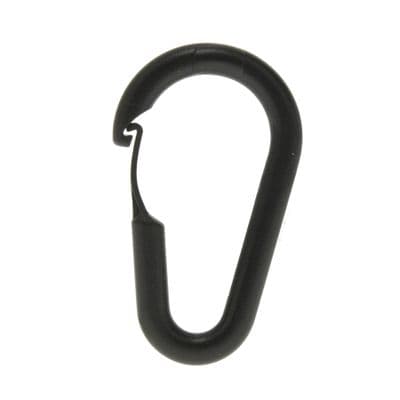 2 x Plastic Carabiner Hook - Reflector Hangers
