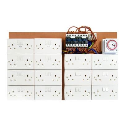 24-28 Way Double Contactor Timer Board