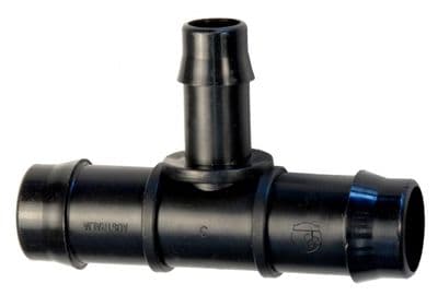 25mm - 19mm T Piece Reducer