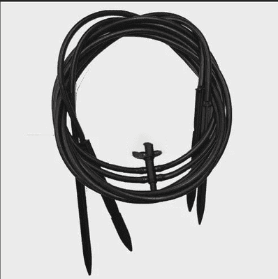 4 Way 4mm Dripper Pipe Steak & Manifold kit