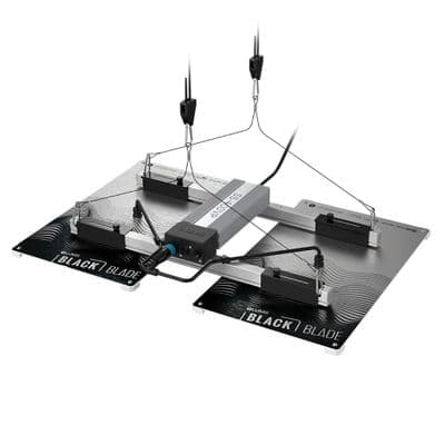 400w Lumii Black Blade Led Grow Light