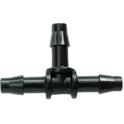 4mm Barbed Plastic T