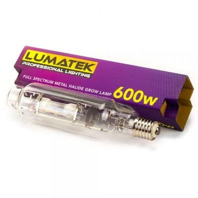 600w Lumatek Metal Halide Bulb - MH