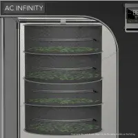 Ac Infinity Hanging Drying Net Rack - 4 Tier