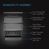 Ac Infinity Propagation Kit - Humidity Dome + Led Bars 5x8 Cell