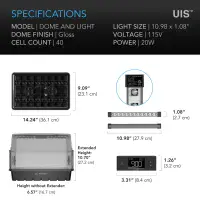 Ac Infinity Propagation Kit - Humidity Dome + Led Bars 5x8 Cell