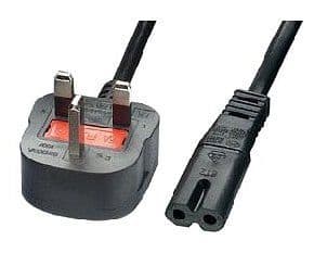 Black figure 8 Power lead