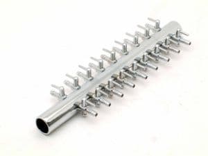 Charles Austen Large Outlet steel Air pump Tap Manifold