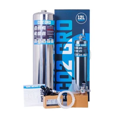 Co2 Gro - 12L Home Brewed Co2 Canister Kit