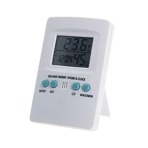Essentials Digital Thermometer & Humidity Meter - Hygrometer