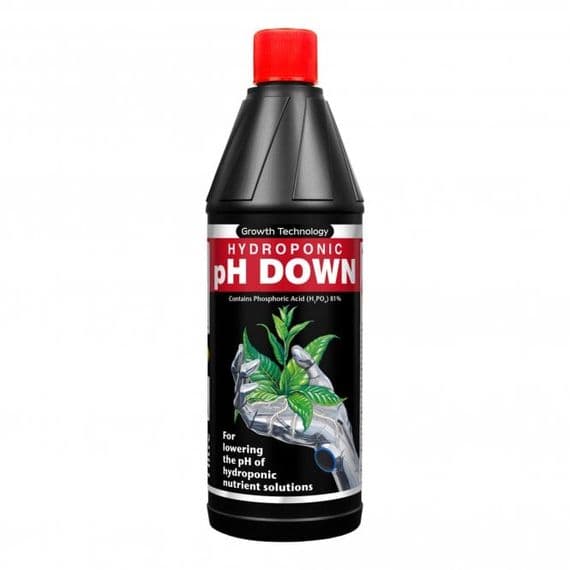 Growth Technology hydroponic Ph down 30%
