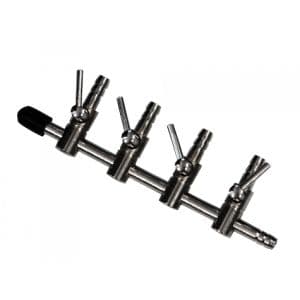 hailea 4 way brass air pump manifold