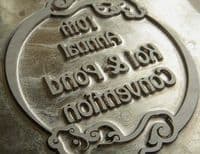 HG Heavy Duty Steel Custom Engraved Press plate