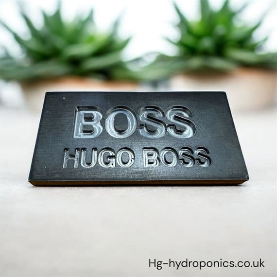 HG Heavy Duty Steel Custom Engraved Press plate - Large