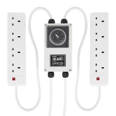 lumii Black 8 way Relay Contactor