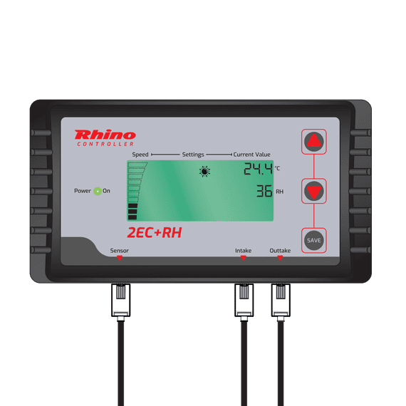 Rhino 2EC + RH Fan & Temperature Controller
