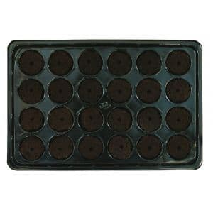 ROOT T Natural Rooting Sponge 24 Cell Filled Trays