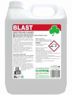 Clover Blast Beer Pipeline Cleaner 1 x 5 Litre